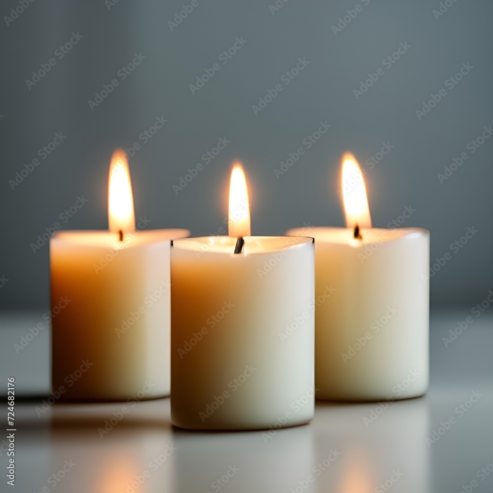 candles on a dark background candles on a dark background