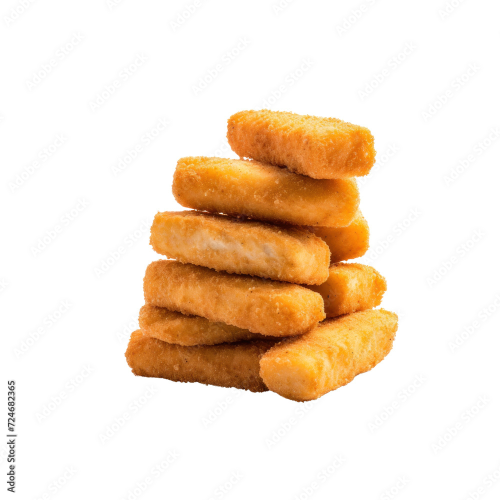 Cheese sticks on transparent background Cheese sticks on transparent background