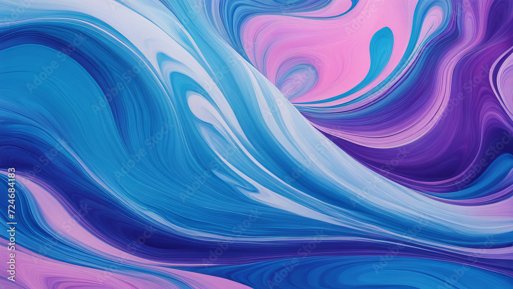 Acrylic paint abstract background with waves Acrylic paint abstract background with waves