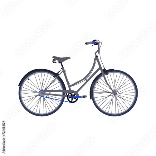 Cartoon Bicycle Icon