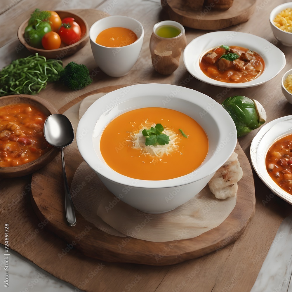 Delicious Soup Background Delicious Soup Background