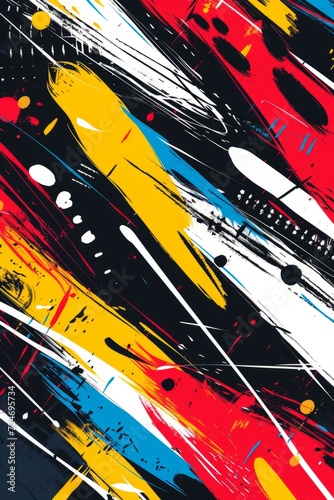 abstract background inspired by sports, using dynamic lines, shapes, and vibrant colors
