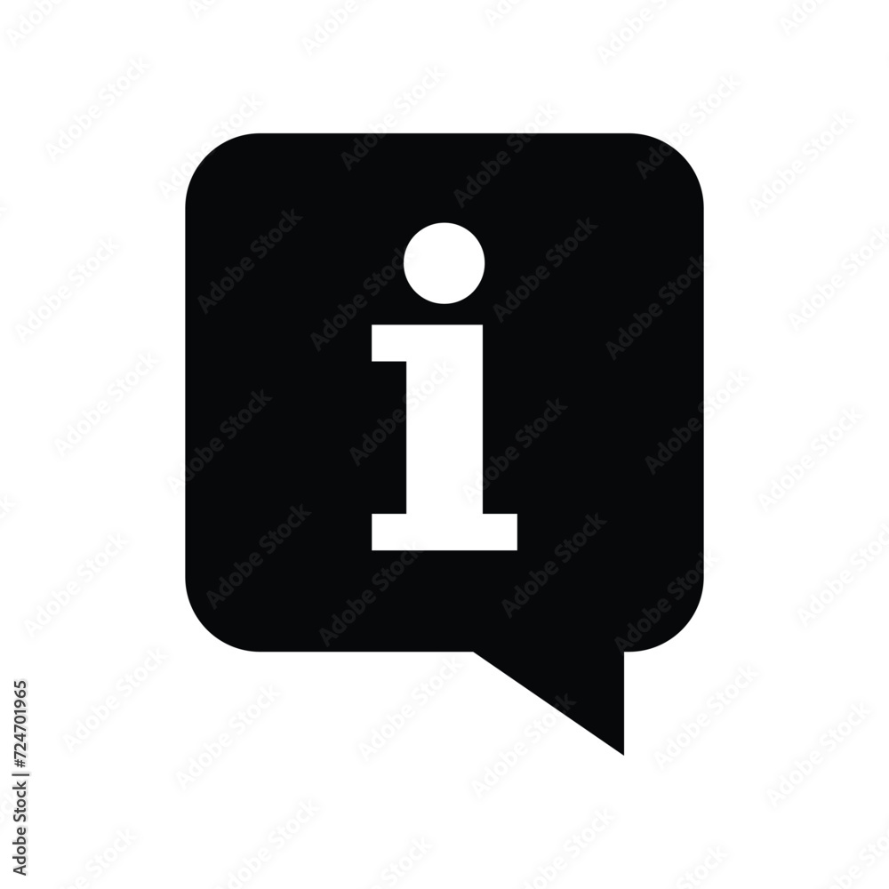 Information Sign Icon Vector Simple Design Information Sign Icon Vector Simple Design