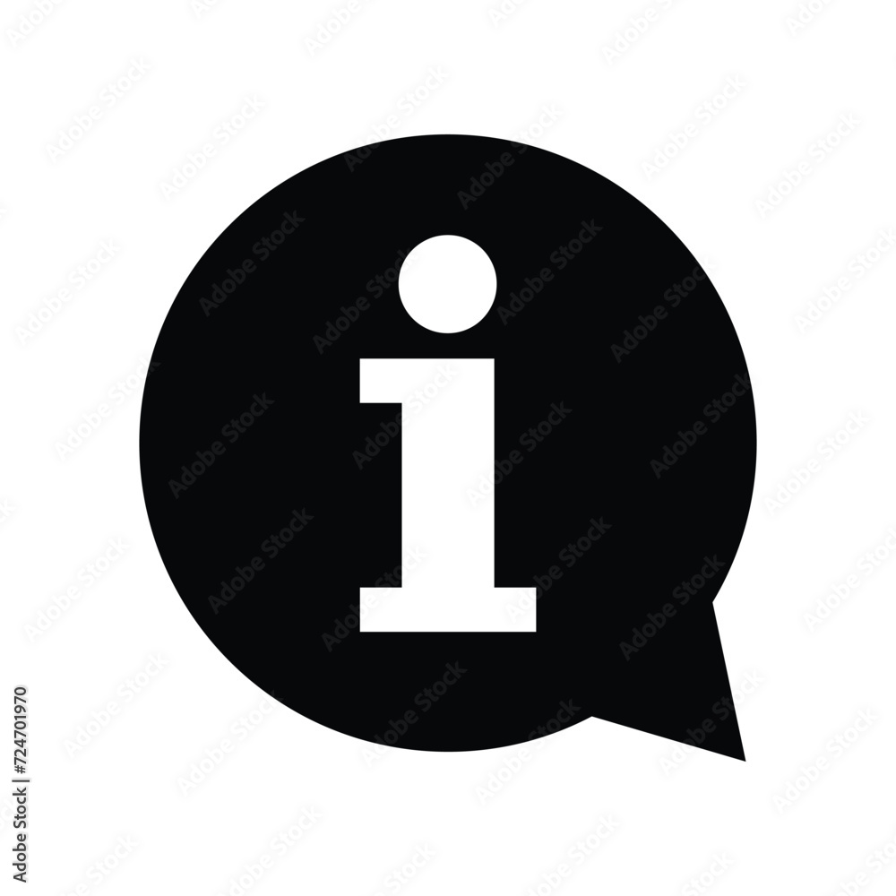 Information Sign Icon Vector Simple Design Information Sign Icon Vector Simple Design