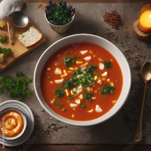 Delicious Soup Background