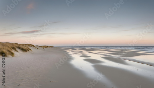 sunset on the beach