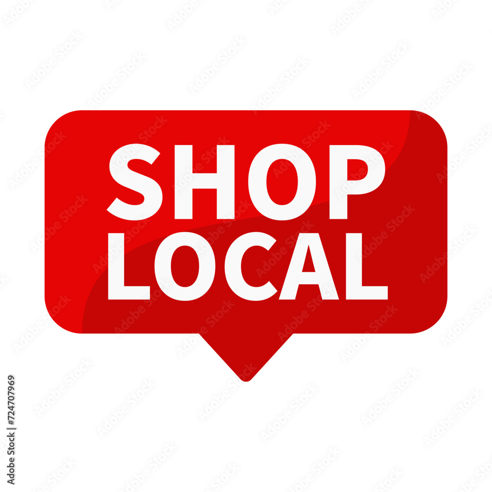 Shop Local Text In Red Rectangle Shape For Sale Promotion Business Marketing Social Media Information Announcement
Shop Local Text In Red Rectangle Shape For Sale Promotion Business Marketing Social Media Information Announcement