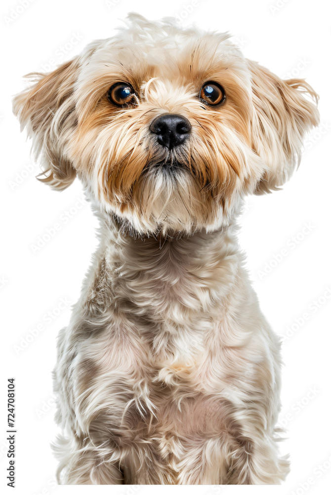 Dandie Dinmont Terrier dog, full body Dandie Dinmont Terrier dog, full body