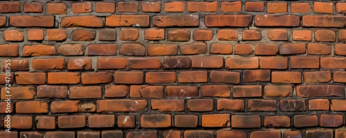 Natural Brick Wall Illustration
