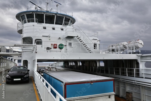 Electric ferry in Norway photo