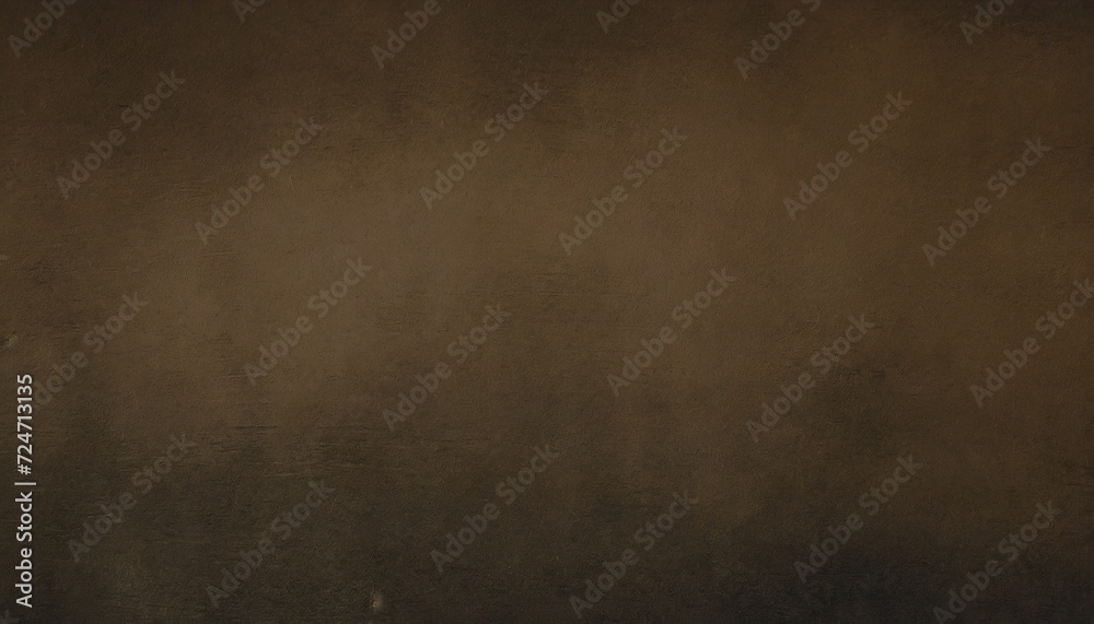 black dark brown texture background for design toned rough concrete surface a painted old paper wide banner