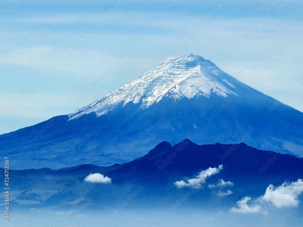 mountain volcano cotopaxi 