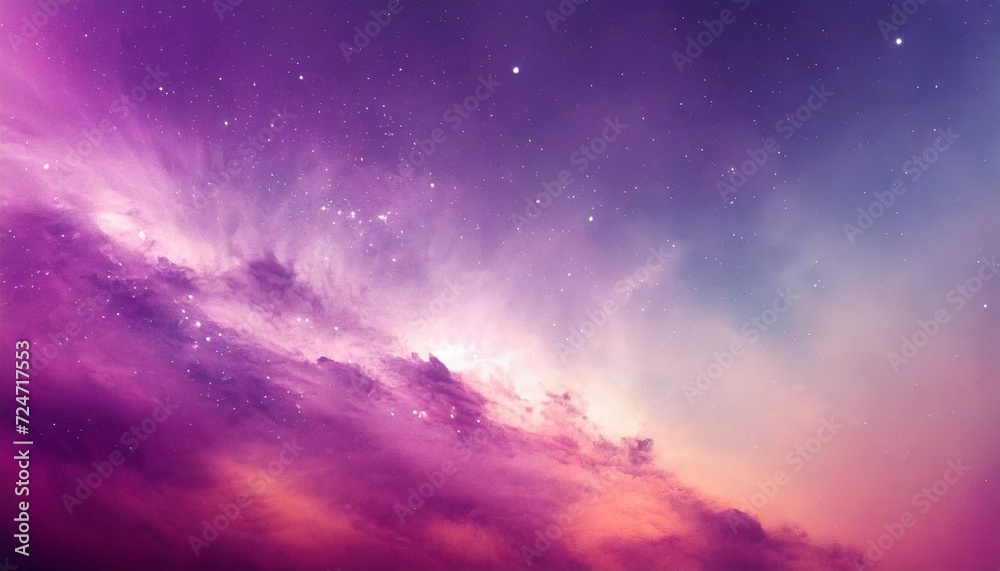 purple gradient cosmic galaxy abstract nebula cloudscape hd phone wallpaper ai generated
