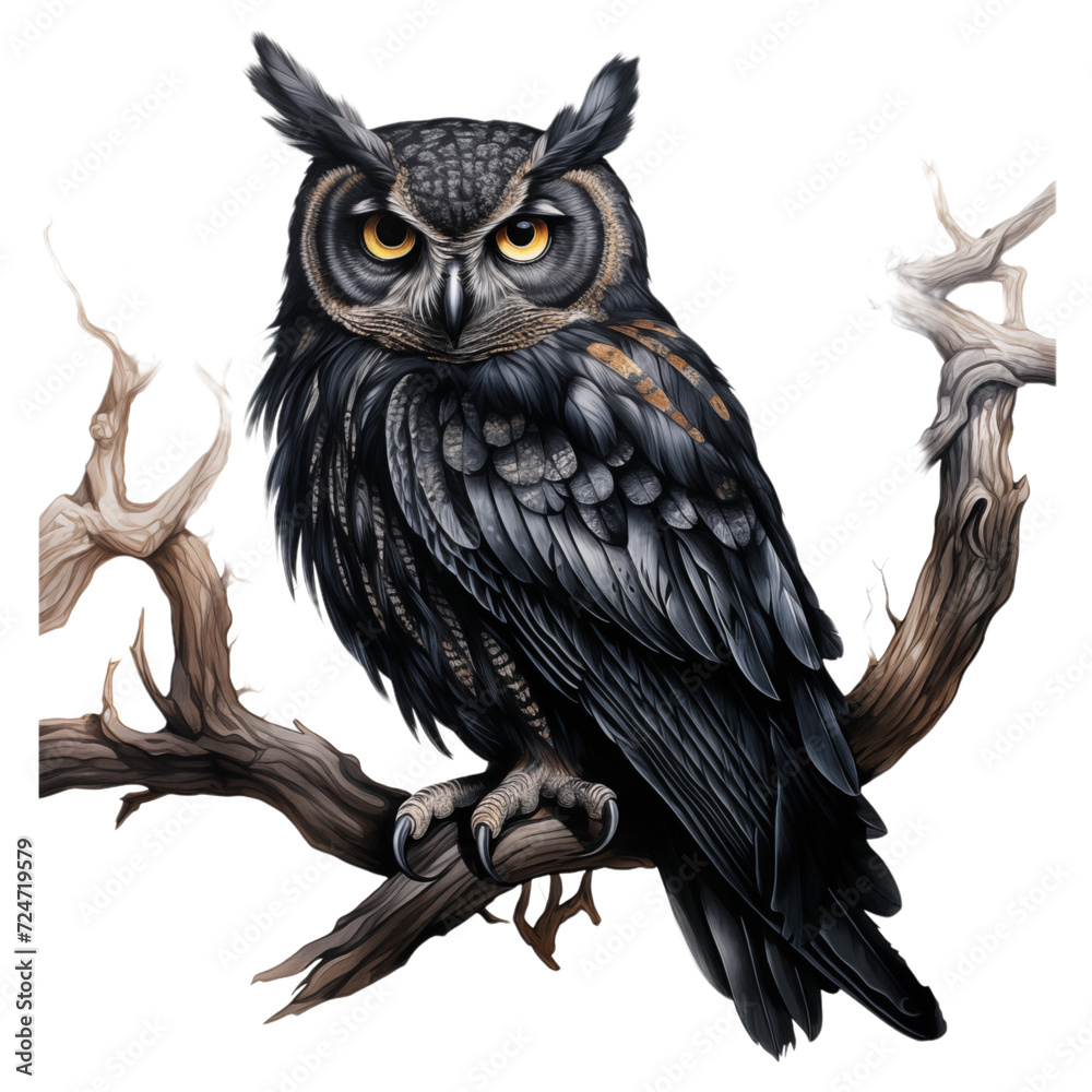 Owl isolated on transparent background Owl isolated on transparent background