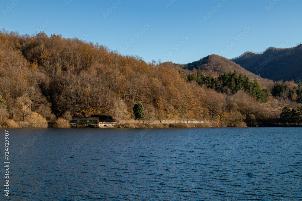 Lago del Brasimone, provincia di Bologna, Emilia Romagna