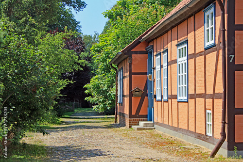 Dorfidylle im Wendland (Niedersachsen)