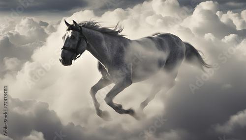 white horse in the sky © Md Imranul Rahman