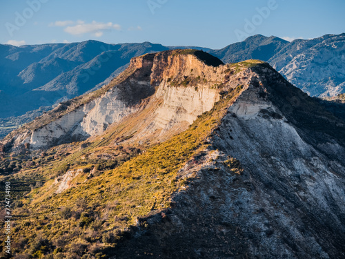 Panoramic view of a landscape in South Italy
