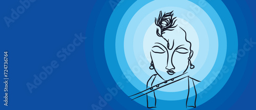 Lord Krishna, also known as Bhagavan Krishna, is a prominent deity in Hinduism and is widely revered as an incarnation (avatar) of the god Vishnu