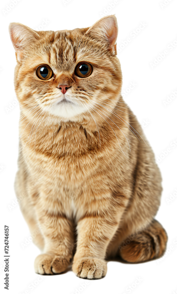 An Exotic Shorthair cat