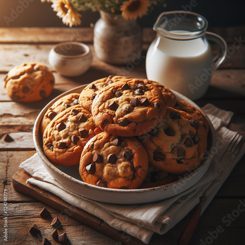 cookies and milk