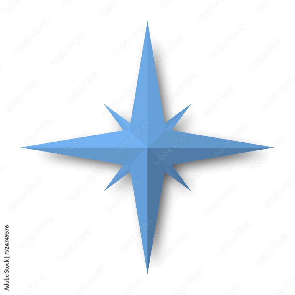 Compass rose - nautical chart. Travel equipment displaying orientation of world directions - north, east, south and west. Vector illustration. Compass rose - nautical chart. Travel equipment displaying orientation of world directions - north, east, south and west. Vector illustration.