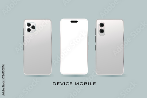 Smartphone and device mockup