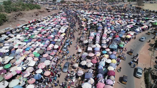 12th jan 2024, Makurdi,Benue state Nigeria: Africa local Market,Local seller and buyer in Makurdi, Benue state Nigeria west Africa