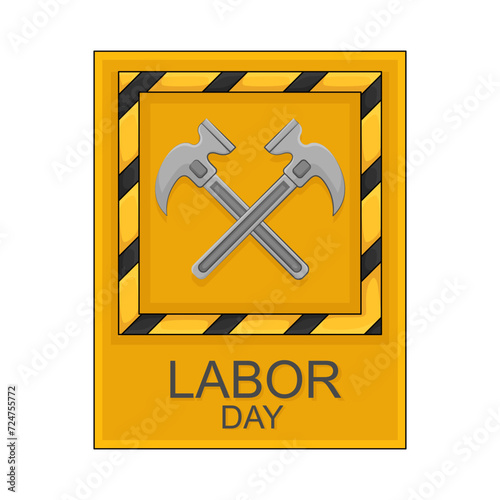 Illustration of labor day 