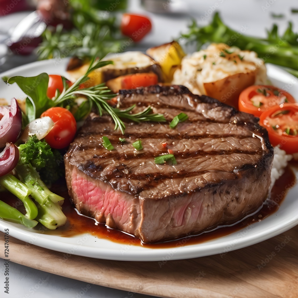 Delicious Steak Background Delicious Steak Background