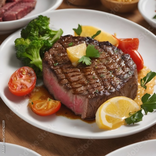 Delicious Steak Background