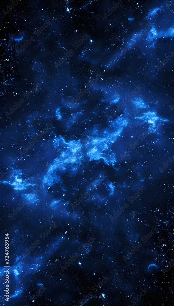 Naklejka premium Space Galaxy