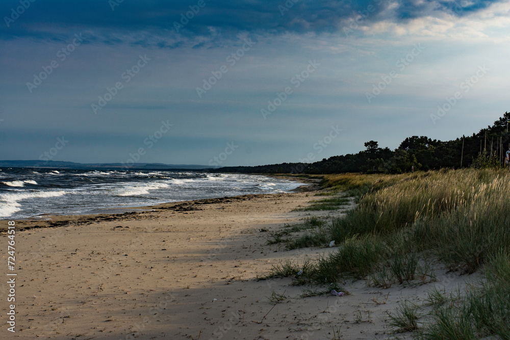 beach at sunset