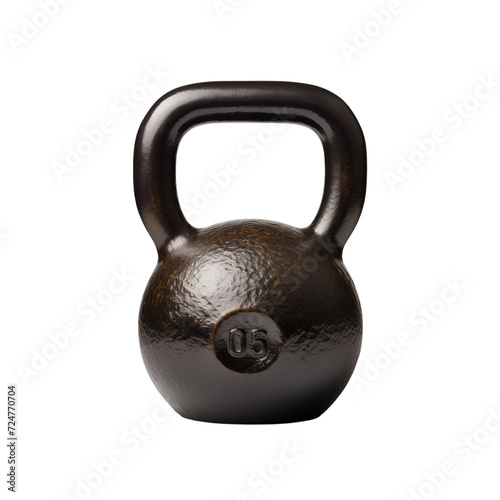 Dumbbell weights isolated on transparent background