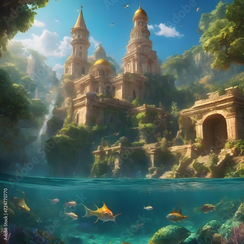 Fantasy Castle Background Very Cool