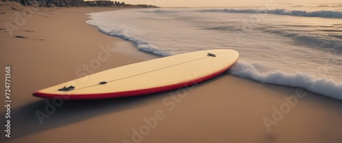 surfboard on the beach © Crimz0n