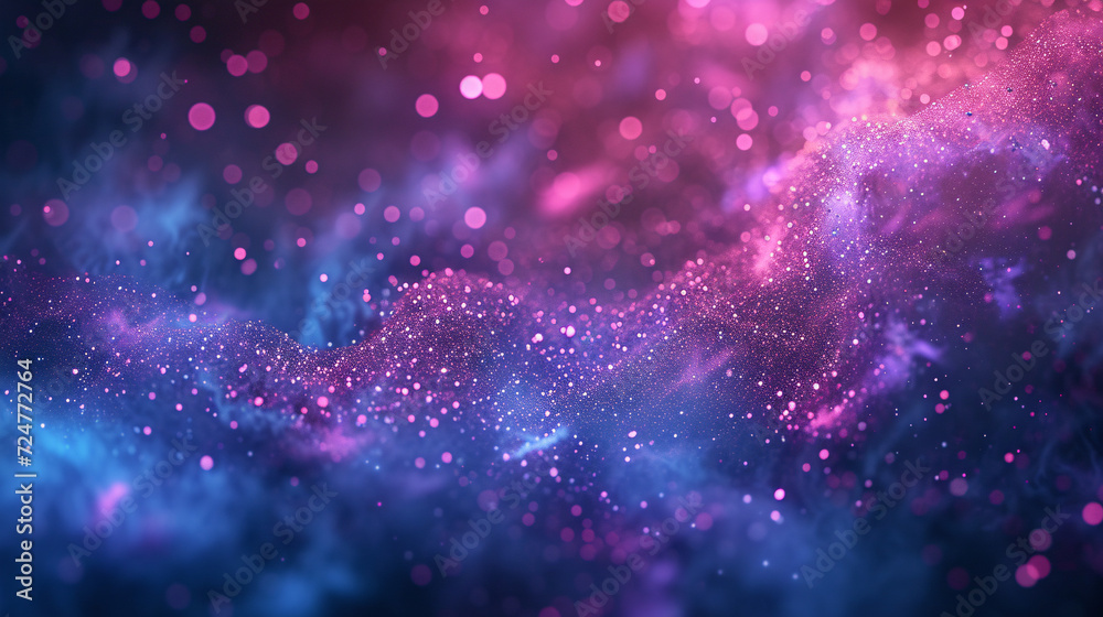 Fototapeta premium Galaxy on rough gradient background.