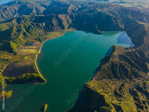 Lake fire or "Lagoa do Fogo" is a volcanic lake in the island of São Miguel in the Azores, Portugal