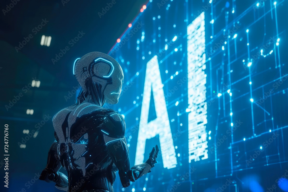 Tech-Infused Tomorrow: Transhumanism with AI Elements Tech-Infused Tomorrow: Transhumanism with AI Elements