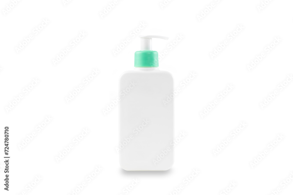 Skin care bottle. Cosmetic product isolated on white background with clipping path. Mockup. Skin care bottle. Cosmetic product isolated on white background with clipping path. Mockup.