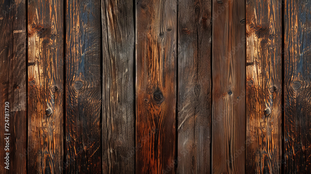 Brown old wood wall texture for background Brown old wood wall texture for background