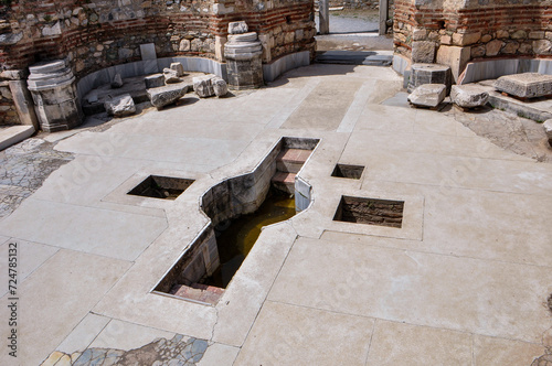 roman amphi theater in selcuk, izmir photo