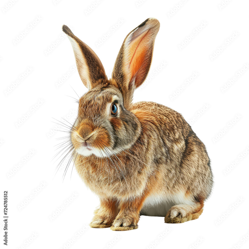 Fototapeta premium rabbit on a transparent background