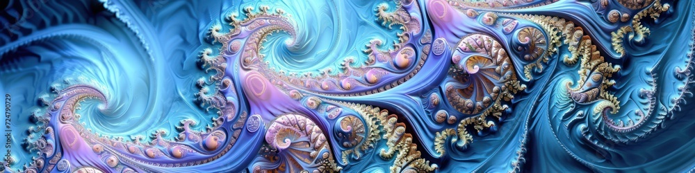 Fractal algorithms create mesmerizing patterns in digital space Fractal algorithms create mesmerizing patterns in digital space