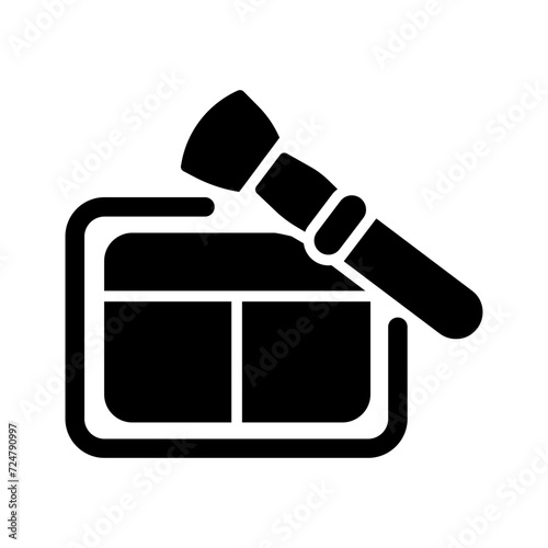 Blushon Brush Vector Icon
