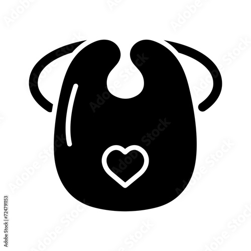 Baby Bib Vector Icon