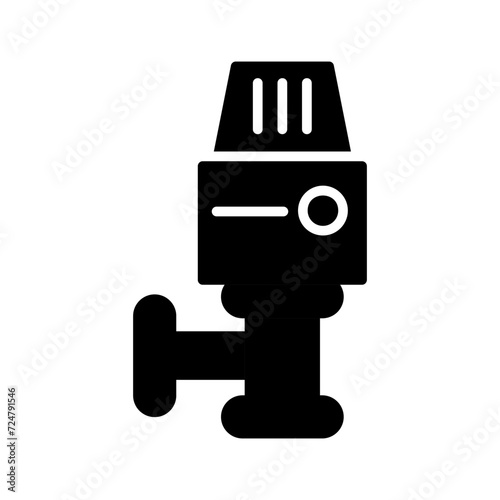 Thermostatic Head Vector Icon