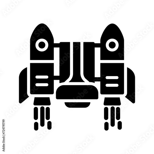 Jetpack Vector Icon
