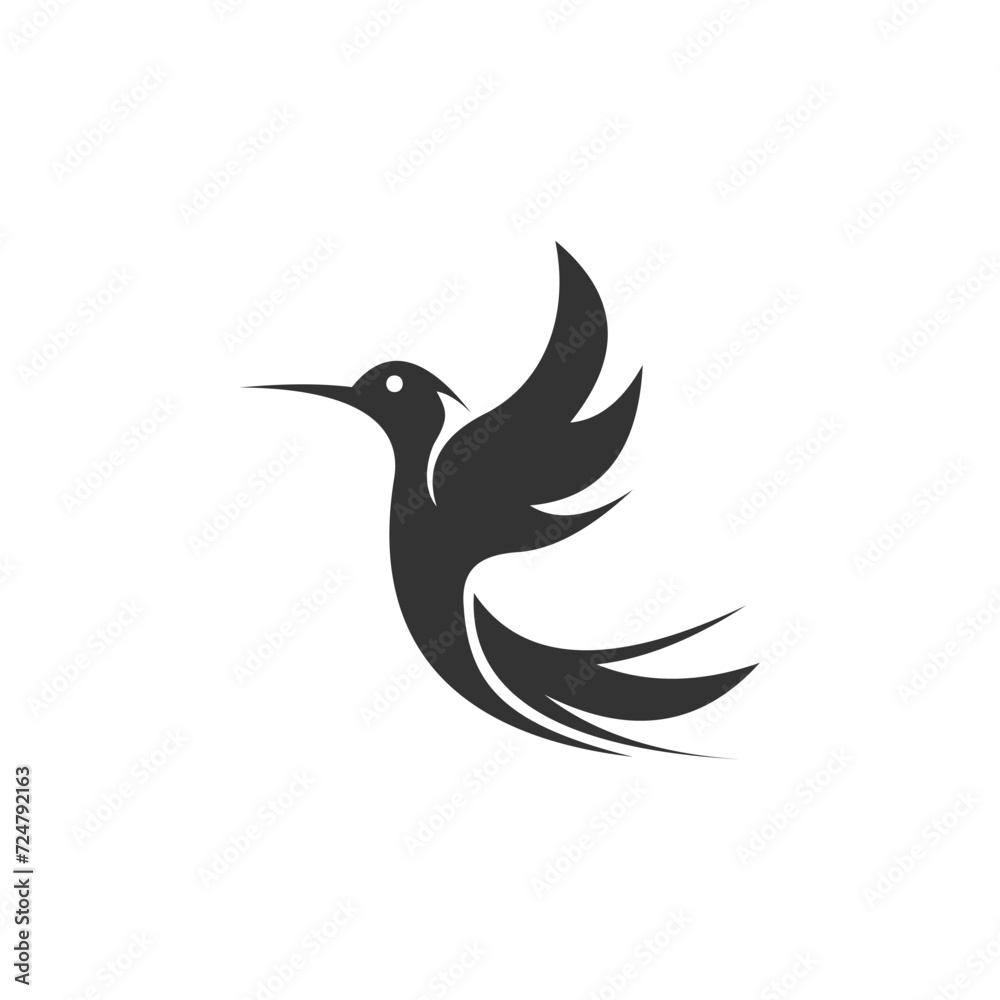Bird logo design with ilustration concept
