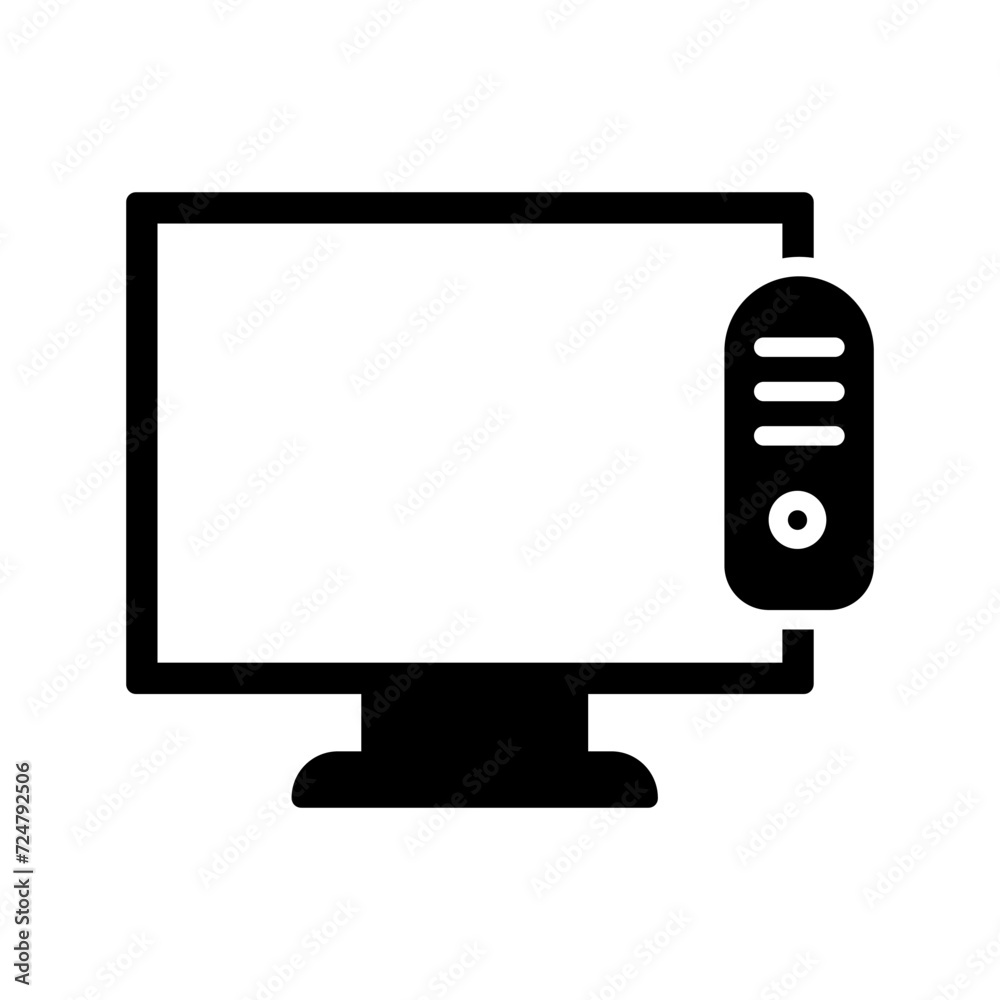Television Vector Icon Television Vector Icon